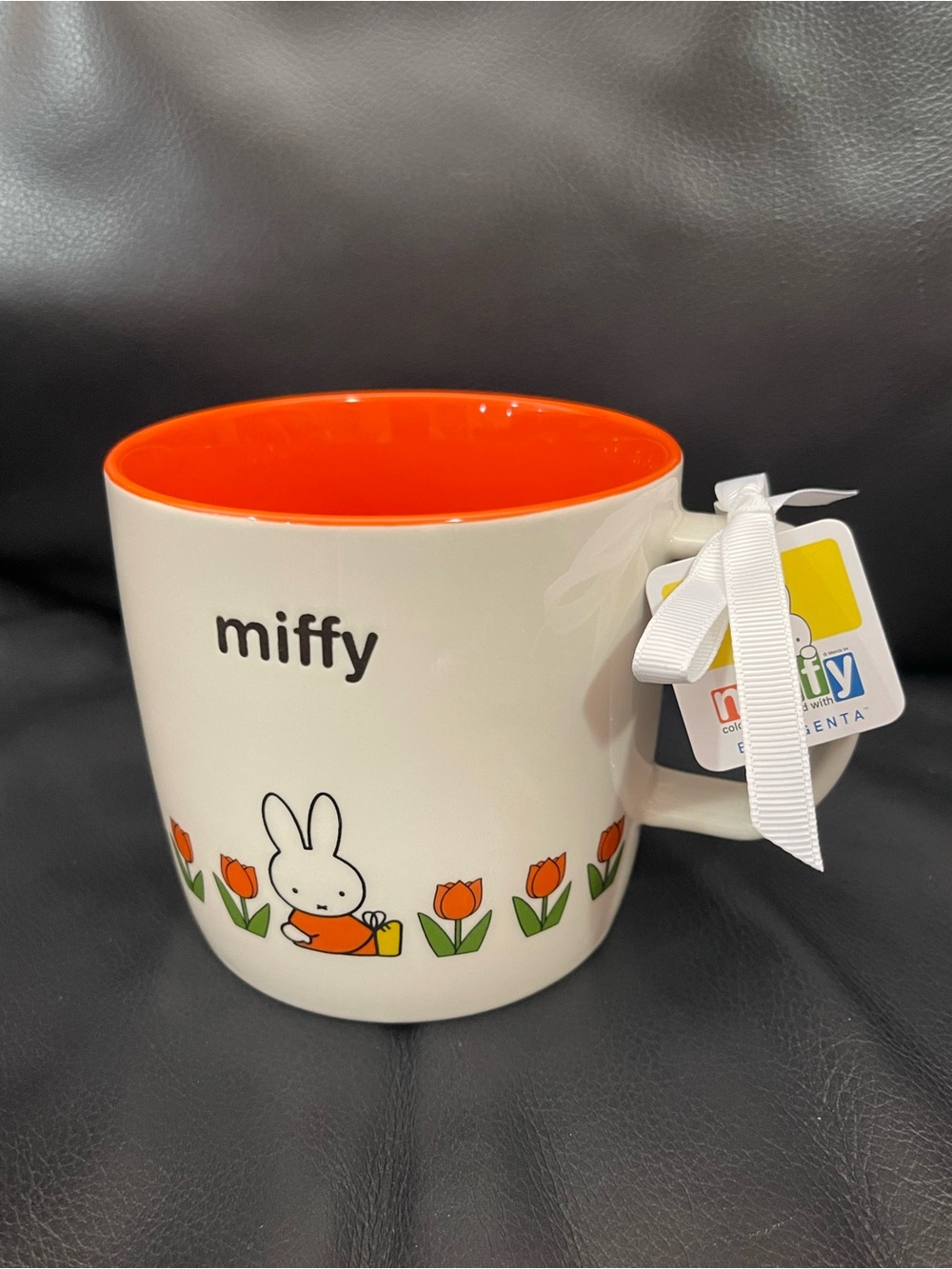 Miffy By Magenta Mug - MIFFY Mug - Miffy Tulips Mug
